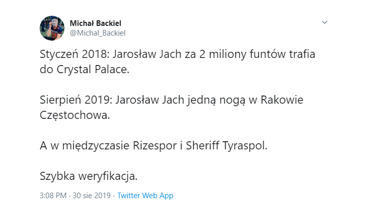 HIT! Jarosław Jach WRACA do Ekstraklasy